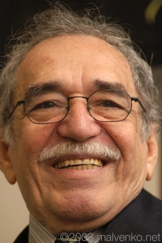 García Márquez + contact sheet